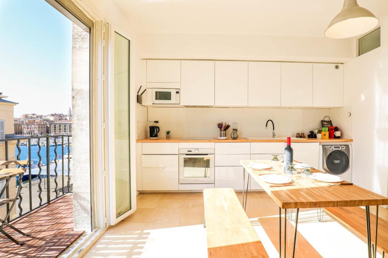 Le Pytheas - Vue Vieux-Port Avec Terrasse Et Clim Appartement Marseilles Buitenkant foto
